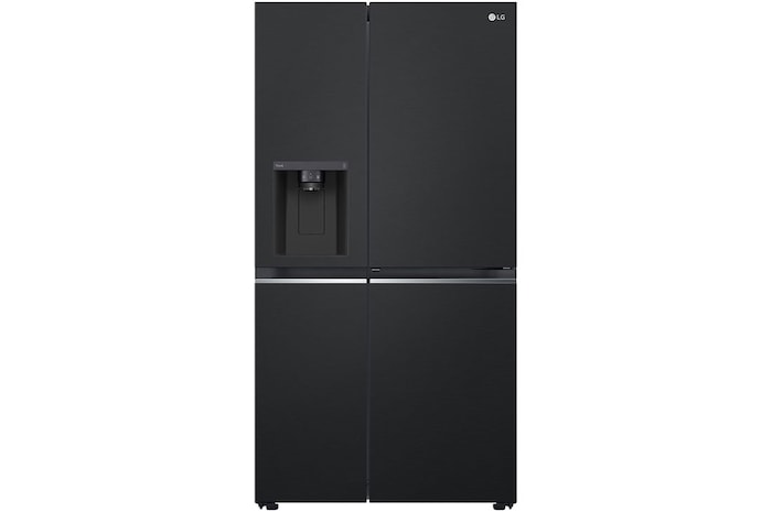 มุมมองด้านหน้าของสินค้า ตู้เย็น Side-by-Side ขนาด  22.4 คิว รุ่น GC-J257SQZW รองรับ Smart Wi-Fi